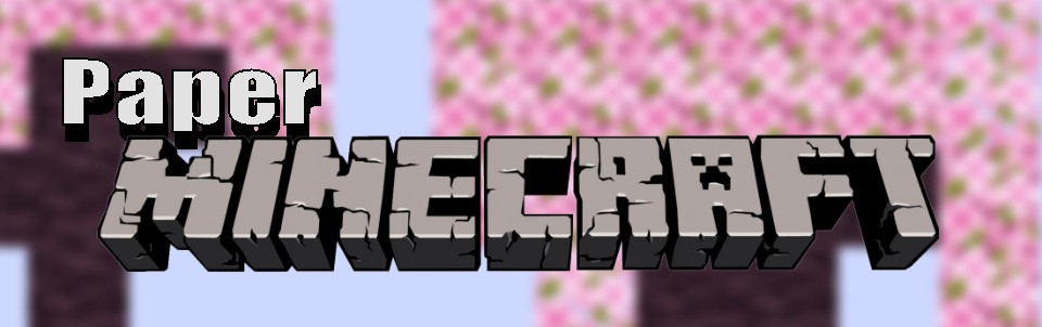 Paper Minecraft